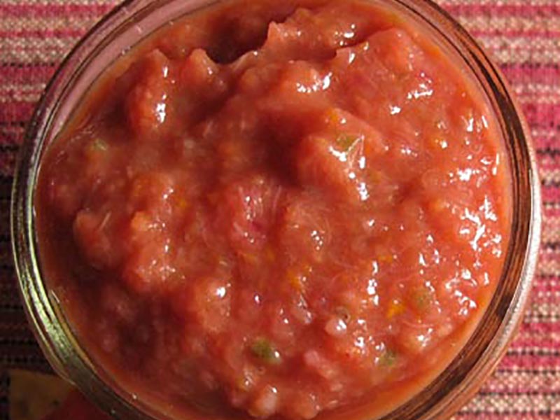 Rhubarb Salsa