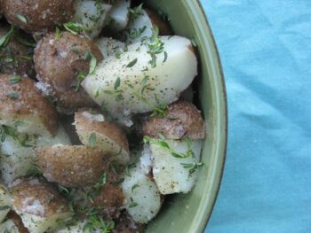 Simple Potato Salad with Thyme and Olive Oil